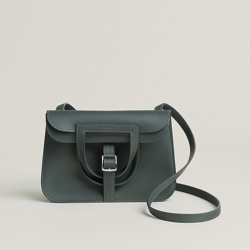 Borsa Halzan mini - Verde | Hermès Italia
