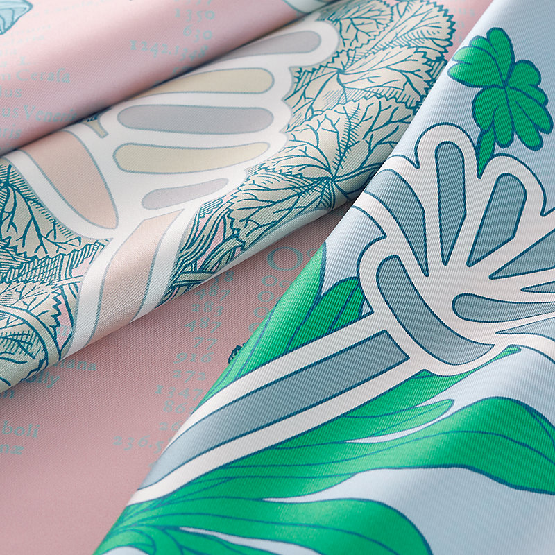 Botanica Grafica  90雙面方巾