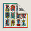 Botanica Grafica double face scarf 90, View: Flat, flat, view 1 of 5