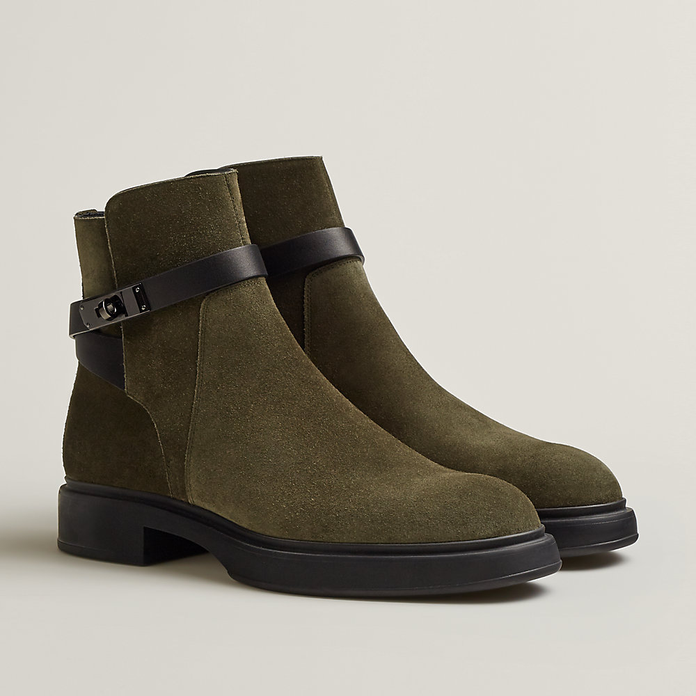HERMÈS BOTTINE NEO VEAU NOIR - Troca de Luxo