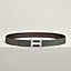 Boucle de ceinture 5382 Faubourg & Cuir de ceinture réversible 32&nbsp;mm, Vue: , vue 2 sur 2
