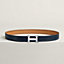 Boucle de ceinture 5382 Faubourg & Cuir de ceinture réversible Contrast 32&nbsp;mm, Vue: , vue 2 sur 2