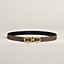 Boucle de ceinture Artémis & Cuir de ceinture réversible 24&nbsp;mm, Vue: , vue 2 sur 3
