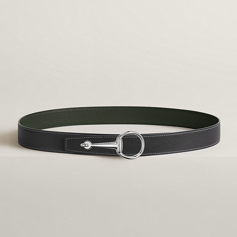 Boucle de ceinture Casaque & Cuir de ceinture réversible 32 mm