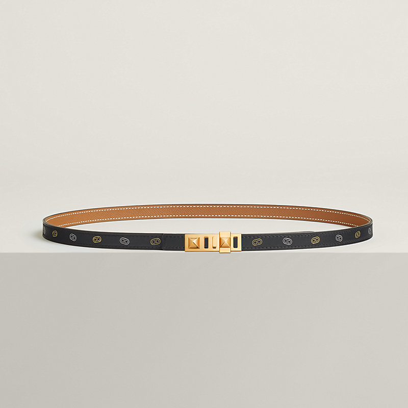 Boucle de ceinture Collier de Chien Cuir de ceinture reversible Hermes sur Mer 13 mm Hermes Suisse