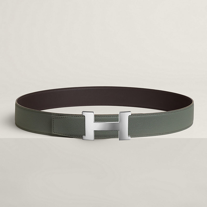 Ceinture Hermès Constance RDC14927 Cuir Marron, Boucle H Dorée, Taille XS (75/30) - Occasion