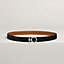 Boucle de ceinture Flot Godronné & Cuir de ceinture réversible 24&nbsp;mm, Vue: , vue 1 sur 3