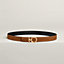 Boucle de ceinture Flot Godronné & Cuir de ceinture réversible 24&nbsp;mm, Vue: , vue 2 sur 3