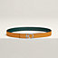 Boucle de ceinture Flot Godronné & Cuir de ceinture réversible 24&nbsp;mm, Vue: , vue 1 sur 3