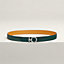 Boucle de ceinture Flot Godronné & Cuir de ceinture réversible 24&nbsp;mm, Vue: , vue 2 sur 3