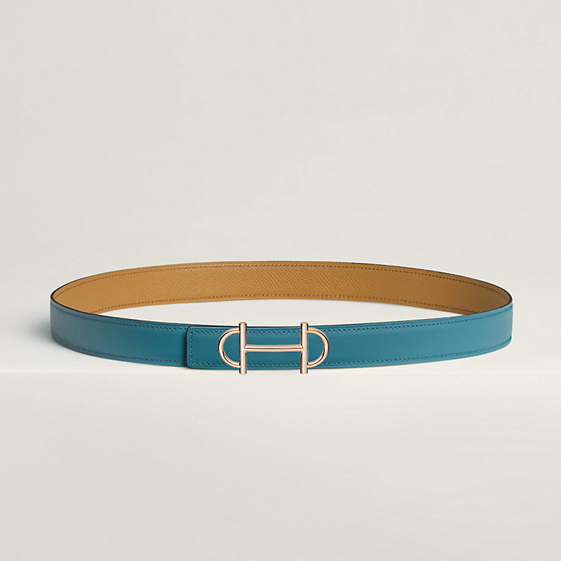 Boucle de ceinture Gamma & Cuir de ceinture réversible 24 mm
