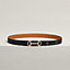 Boucle de ceinture Gamma & Cuir de ceinture réversible Hermès sur Mer 24&nbsp;mm, Vue: , vue 1 sur 3
