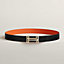 Boucle de ceinture H au Carré & Cuir de ceinture réversible 32&nbsp;mm, Vue: , vue 1 sur 3