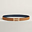 Boucle de ceinture H au Carré & Cuir de ceinture réversible Contrast 32&nbsp;mm, Vue: , vue 1 sur 3