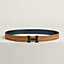 Boucle de ceinture H & Cuir de ceinture réversible Contrast 32&nbsp;mm, Vue: , vue 1 sur 3