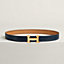 Boucle de ceinture H & Cuir de ceinture réversible Contrast 32&nbsp;mm, Vue: , vue 2 sur 3