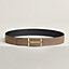 Boucle de ceinture H d'Ancre & Cuir de ceinture réversible 38&nbsp;mm, Vue: , vue 1 sur 3