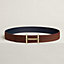 Boucle de ceinture H d'Ancre & Cuir de ceinture réversible 38&nbsp;mm, Vue: , vue 1 sur 3