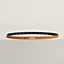 Boucle de ceinture H Enroulé & Cuir de ceinture réversible Hermès sur Mer 13&nbsp;mm, Vue: , vue 2 sur 3