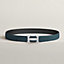 Boucle de ceinture H Guillochée & Cuir de ceinture réversible 32&nbsp;mm, Vue: , vue 2 sur 3