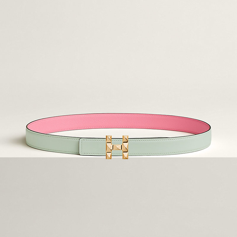 Boucle de ceinture H Infini & Cuir de ceinture réversible 24 mm
