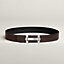 Boucle de ceinture H Jumping & Cuir de ceinture réversible 38&nbsp;mm, Vue: , vue 2 sur 2