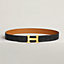 Boucle de ceinture H Martelée & Cuir de ceinture 32&nbsp;mm, Vue: , vue 1 sur 1