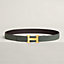 Boucle de ceinture H Martelée & Cuir de ceinture réversible 32&nbsp;mm, Vue: , vue 2 sur 2