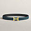 Boucle de ceinture H Martelée & Cuir de ceinture réversible 32&nbsp;mm, Vue: , vue 2 sur 2