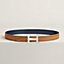 Boucle de ceinture H Martelée & Cuir de ceinture réversible Contrast 32&nbsp;mm, Vue: , vue 1 sur 2