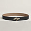 Boucle de ceinture H Noué & Cuir de ceinture réversible 38&nbsp;mm, Vue: , vue 2 sur 3