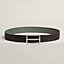 Boucle de ceinture H Rouleau & Cuir de ceinture réversible 38&nbsp;mm, Vue: , vue 1 sur 3