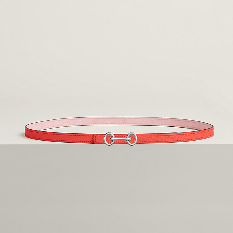Boucle de ceinture Héritage & Cuir de ceinture réversible Hermès sur Mer 13&nbsp;mm