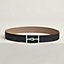Boucle de ceinture Jumbo & Cuir de ceinture réversible 38 mm, vue 2 sur 3