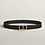 Boucle de ceinture Maillon Attelé & Cuir de ceinture réversible 32&nbsp;mm, Vue: , vue 2 sur 3