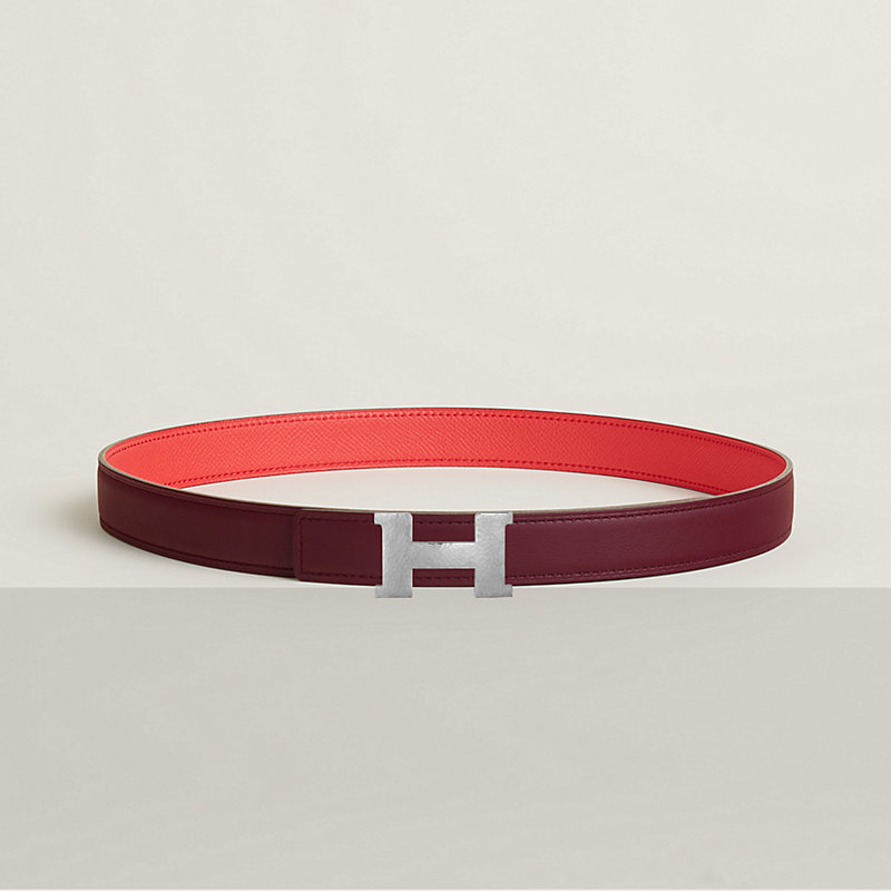 Boucle de ceinture Mini Constance Martelée & Cuir de ceinture réversible 24 mm