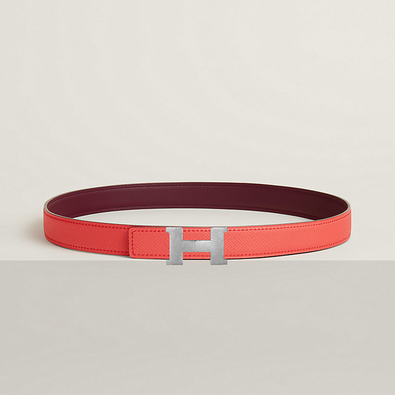 Boucle de ceinture Mini Constance Martelée & Cuir de ceinture réversible 24 mm