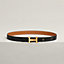 Boucle de ceinture Mini H & Cuir de ceinture réversible Hermès sur Mer 24&nbsp;mm, Vue: , vue 1 sur 3