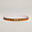 Vue: , Boucle de ceinture Mors H & Cuir de ceinture réversible 24 mm
