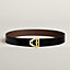 Boucle de ceinture Néo Etrier & Cuir de ceinture réversible 38&nbsp;mm, Vue: , vue 1 sur 2
