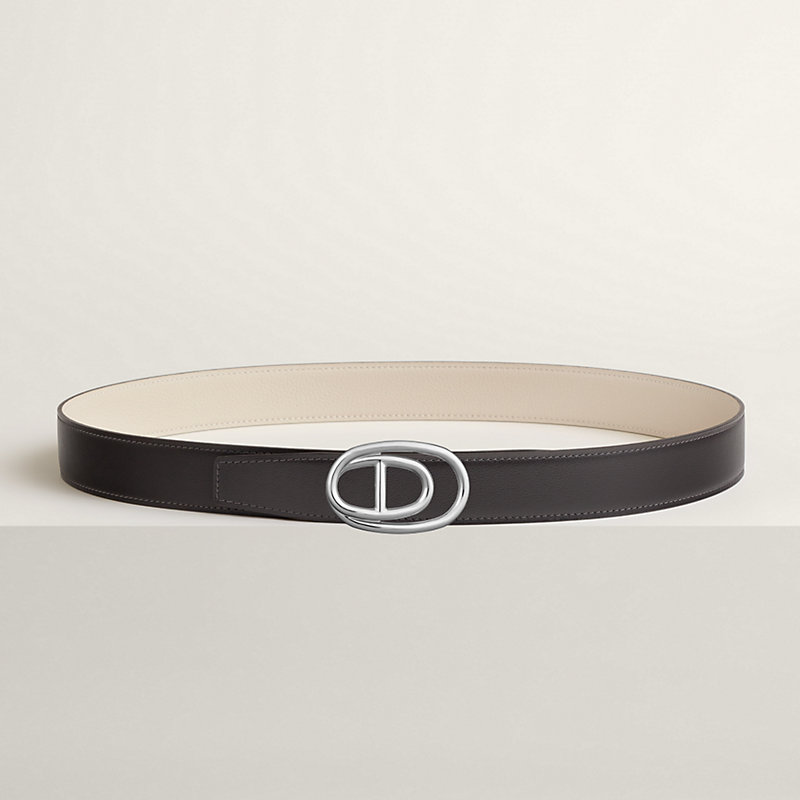 Boucle de ceinture Odyssée & Cuir de ceinture réversible 32 mm