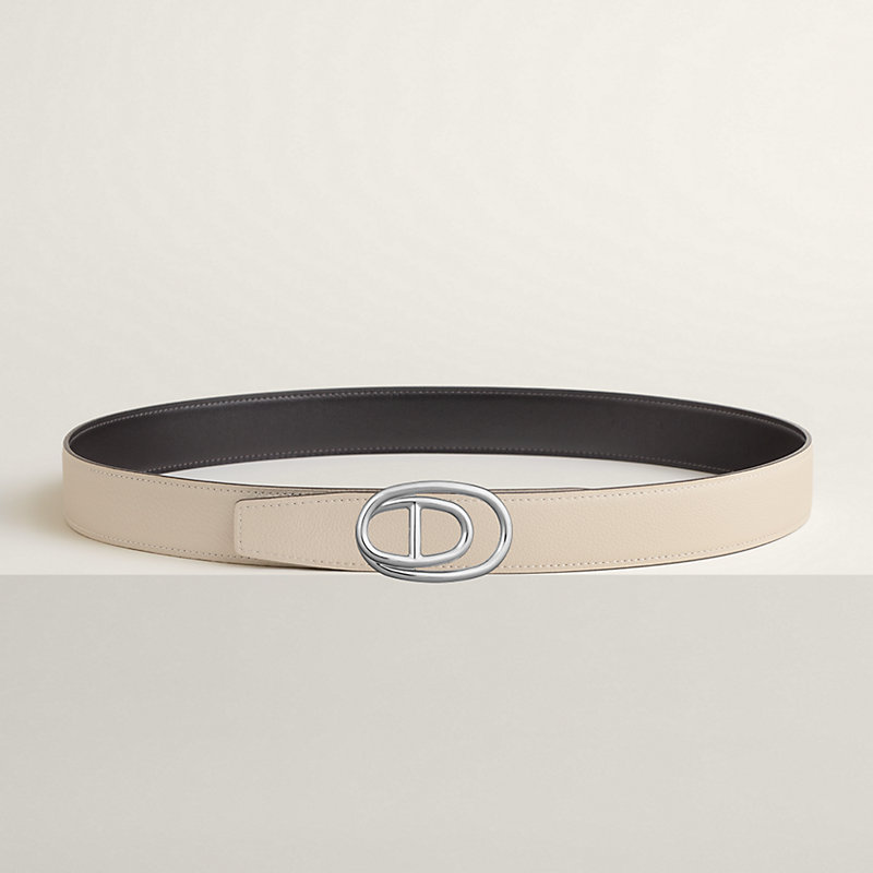 Boucle de ceinture Odyssée & Cuir de ceinture réversible 32 mm