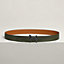 Boucle de ceinture Panache Zébré & Cuir de ceinture réversible 32&nbsp;mm, Vue: , vue 1 sur 3