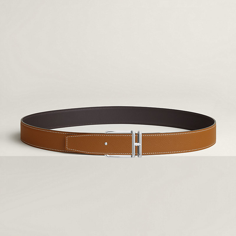 Boucle de ceinture réversible Volte-face & Cuir de ceinture réversible 32&nbsp;mm
