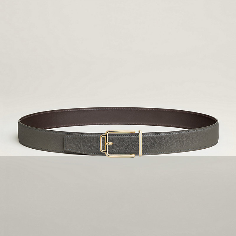 Boucle de ceinture réversible Volte-face & Cuir de ceinture réversible 32&nbsp;mm