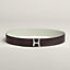 Boucle de ceinture Script & Cuir de ceinture réversible 38&nbsp;mm, Vue: , vue 1 sur 3