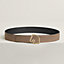Boucle de ceinture Tête de Cheval & Cuir de ceinture réversible 38&nbsp;mm, Vue: , vue 1 sur 2