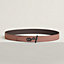 Boucle de ceinture Yachting & Cuir de ceinture réversible 32&nbsp;mm, Vue: , vue 1 sur 2