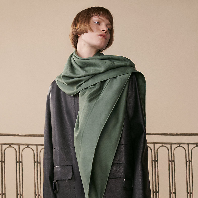 エルメス HERMES BOUCLERIE MODERNE H213351S カレ115 ショール カレ  