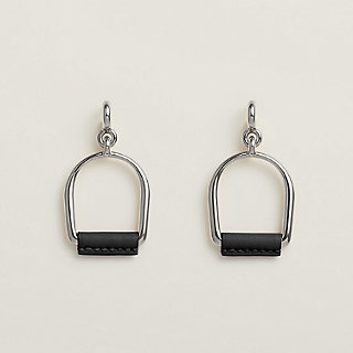 【上品♪】Orecchini Heritage Equestre Etrier, modello grande Heritage Equestre Etrier earrings, small model | Hermès